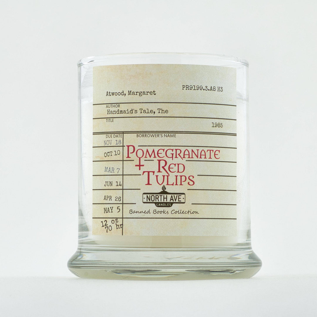 Banned Book Candle / The Handmaid’s Tale