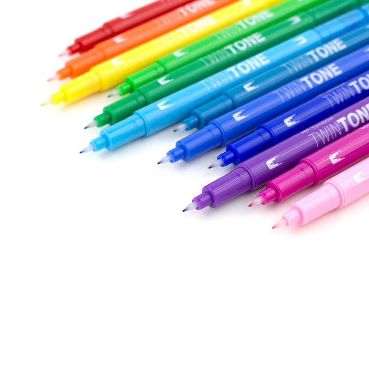 TwinTone Marker Set: Rainbow