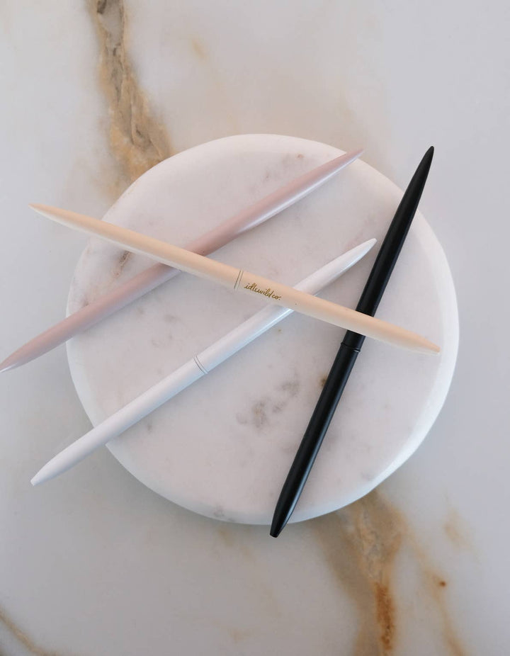 Slim Pen Set of Four | Matte Neutrals