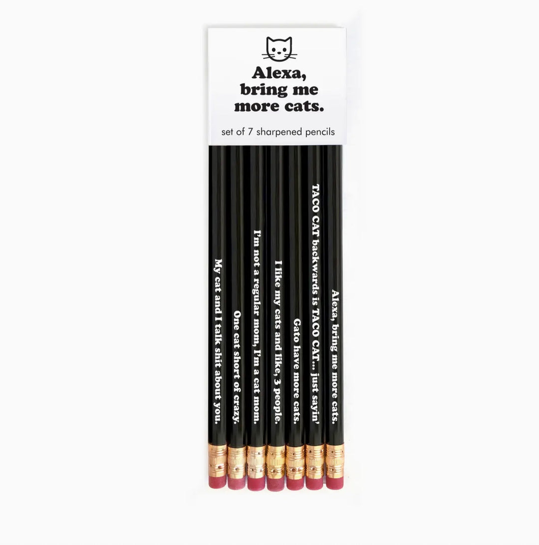 More Cats Pencil Set