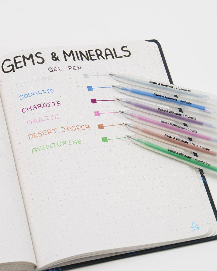 Gems &amp; Minerals High-Opacity Gel Pens