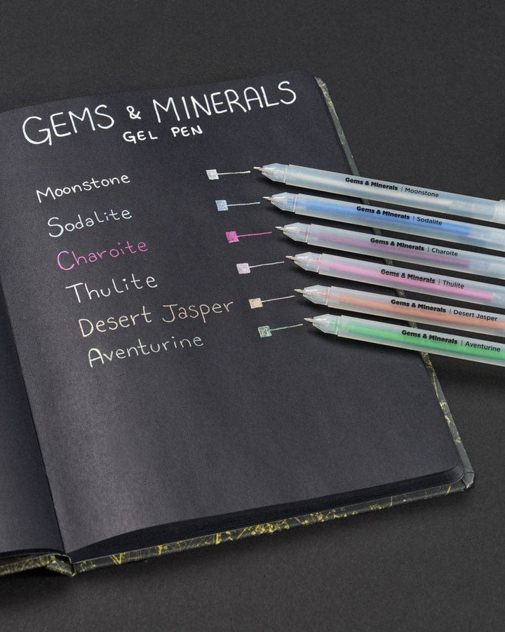 Gems &amp; Minerals High-Opacity Gel Pens