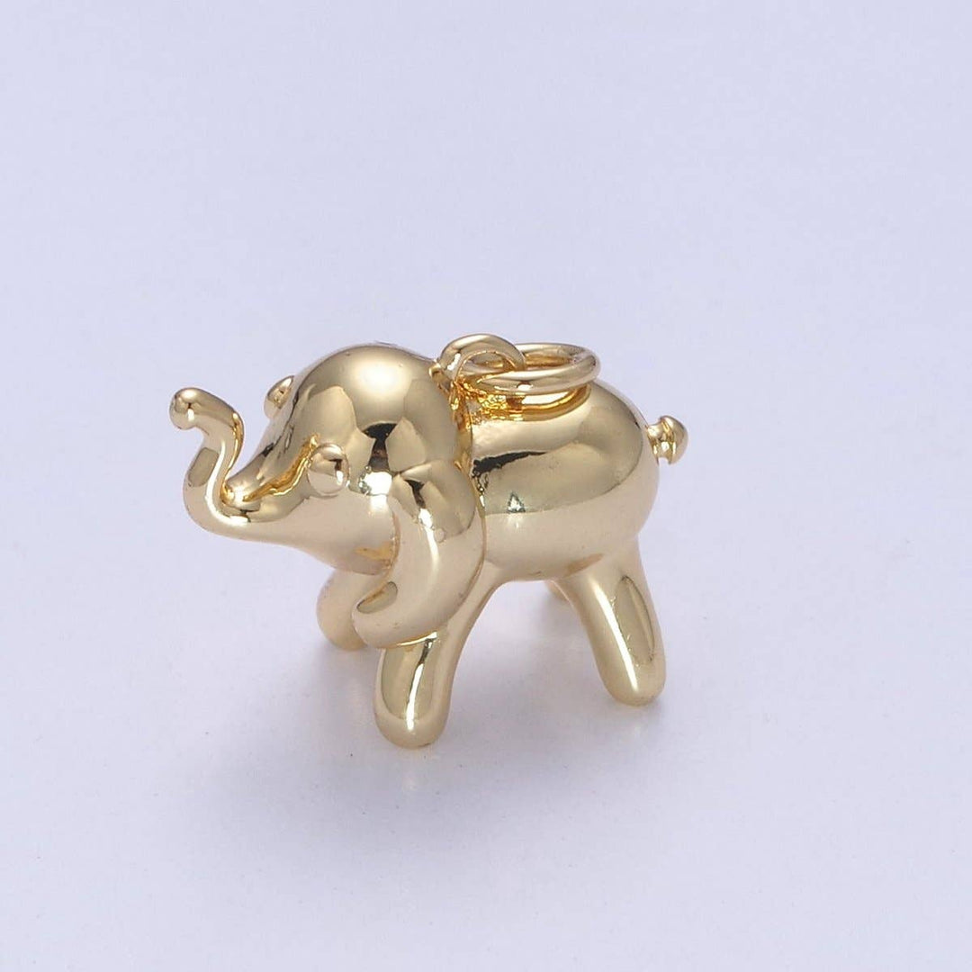 Dainty Gold Filled Elephant Charm