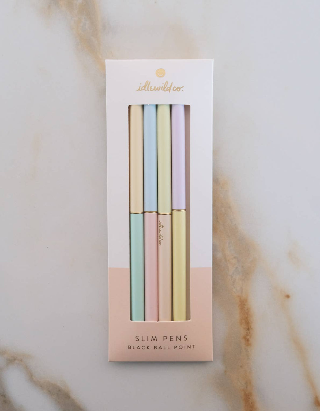 Slim Pen Set of Four | Duo-Tone Pastels