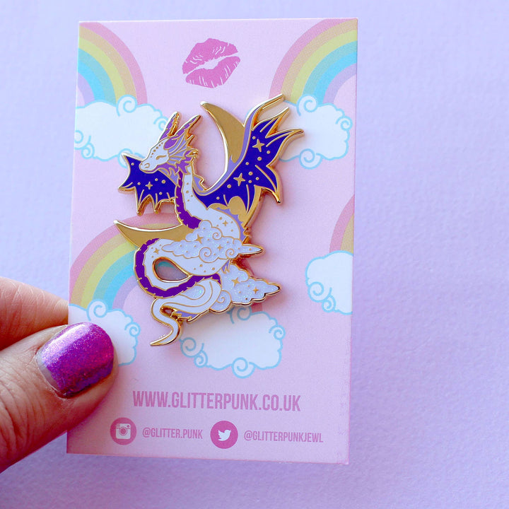 Celestial Dragon Enamel Pin