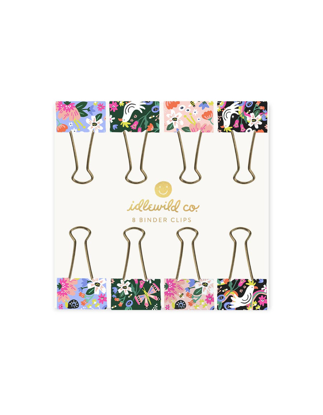 Binder Clips | Floral