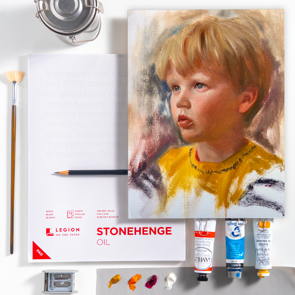 Stonehenge Oil Paper Pad