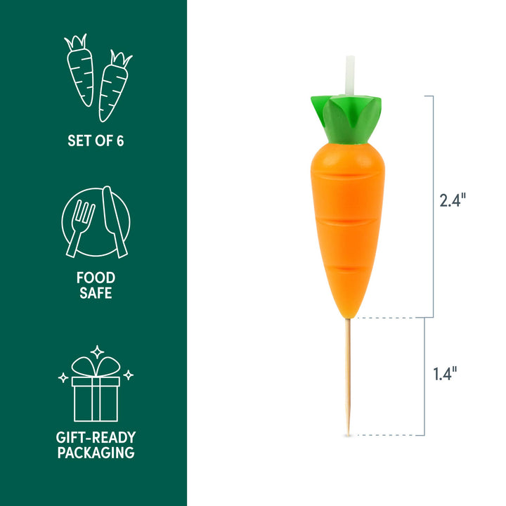 GARDEN PARTY Carrot Candles