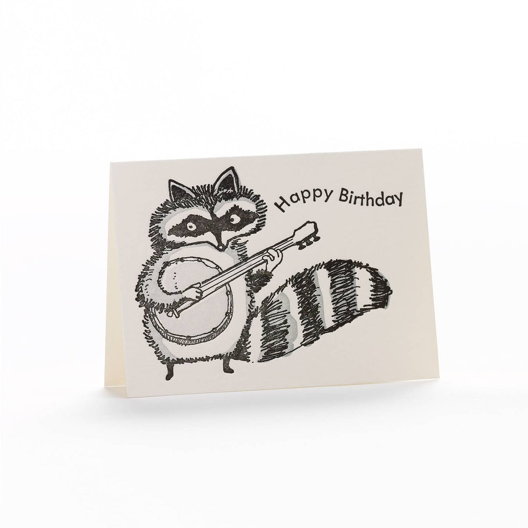 Mini Card Raccoon