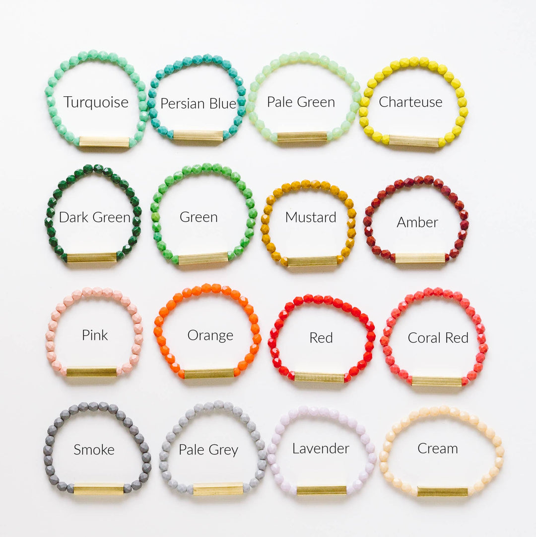 Colorful Stretchy Bead Bracelets