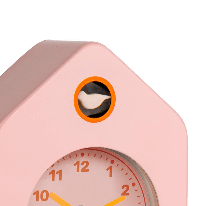 Mini Pink House Alarm Clock