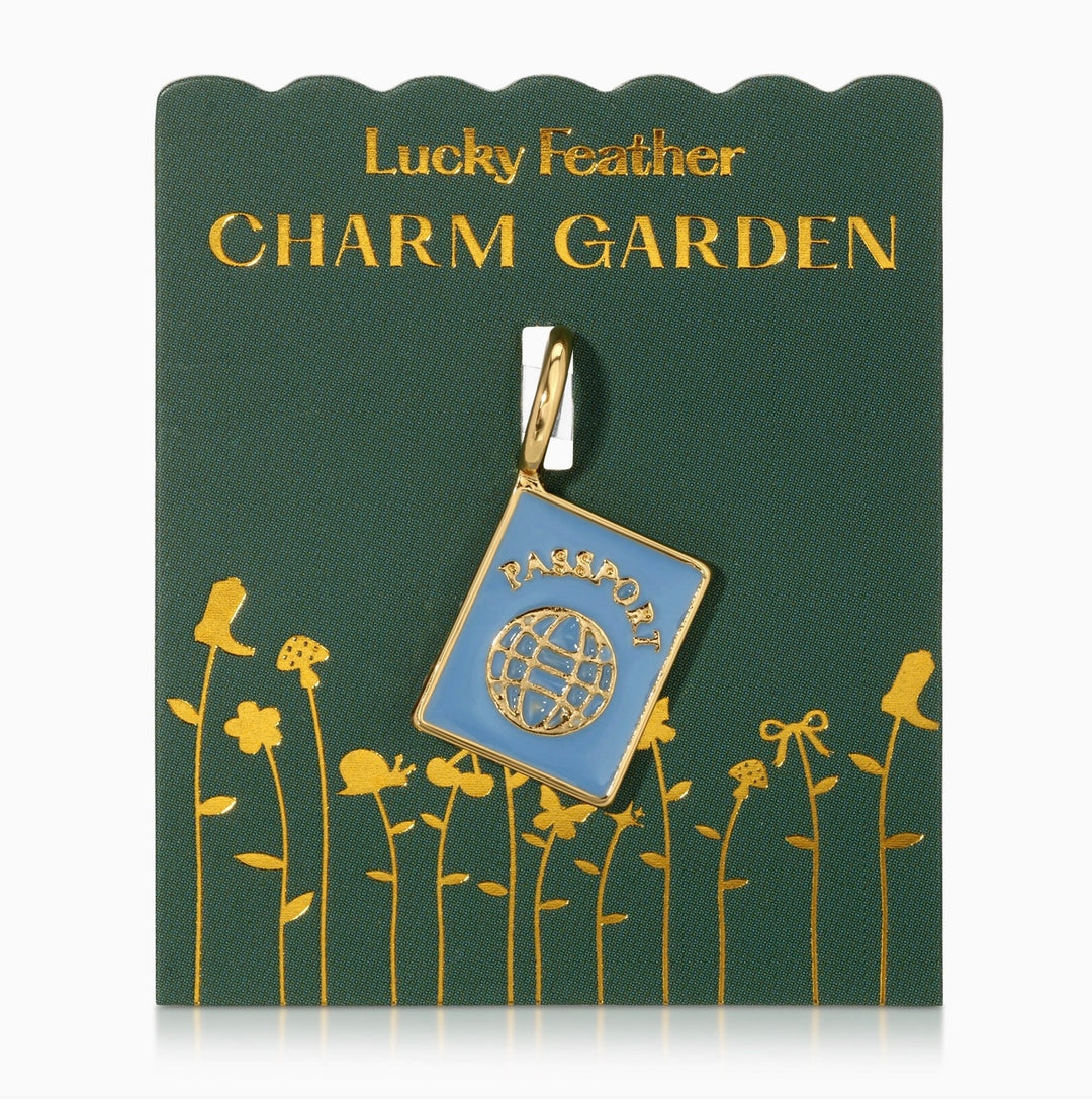 Gold Passport Charm