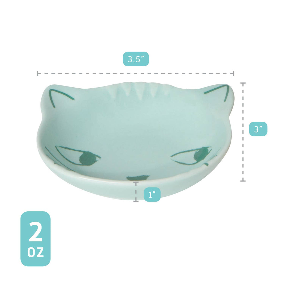 Purrfect Shaped Pinch Bowls Set of 6