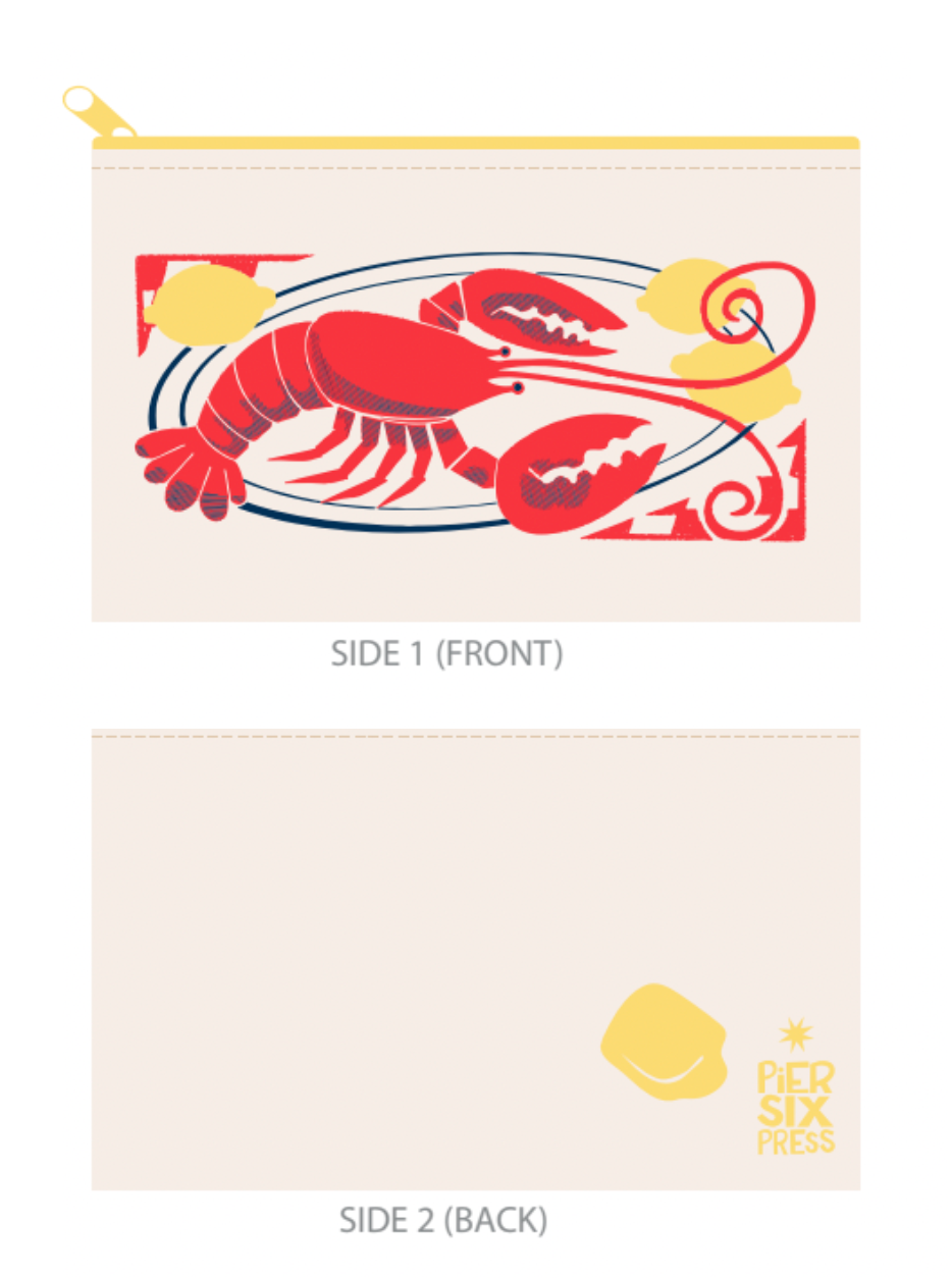 Lobster Travel Pouch 