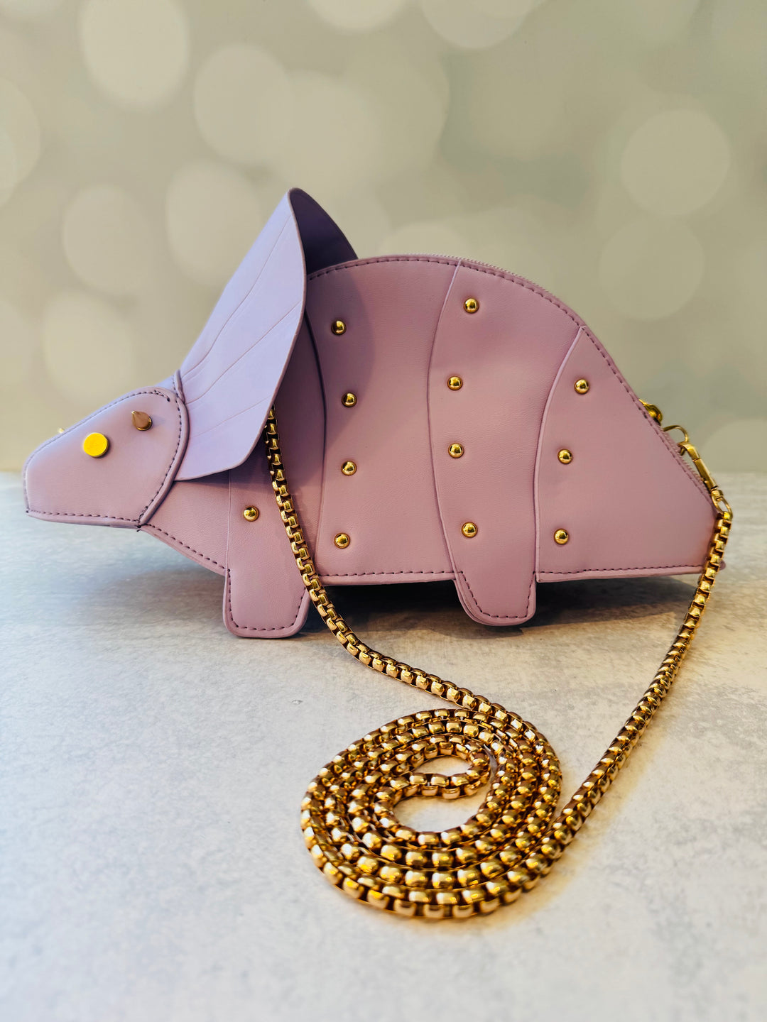Mini Triceratops Hand Bag