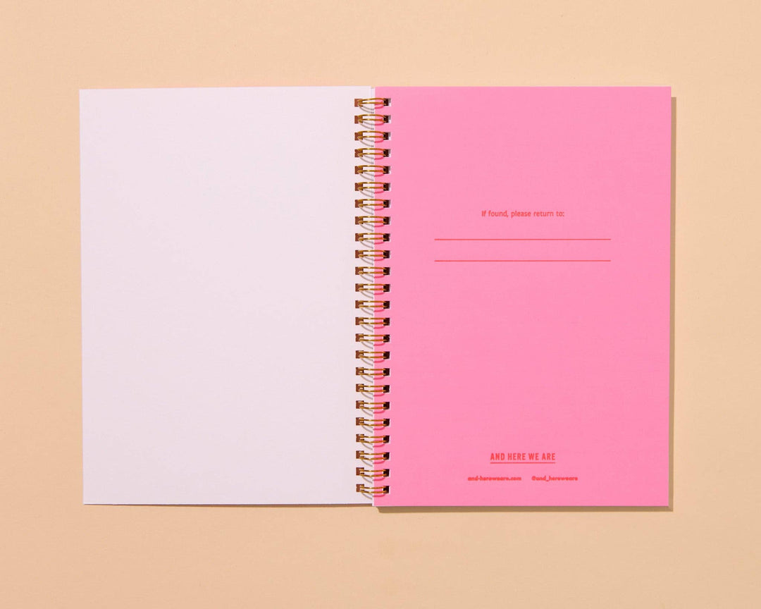 Lined Spiral Notebook—Sardine Fish