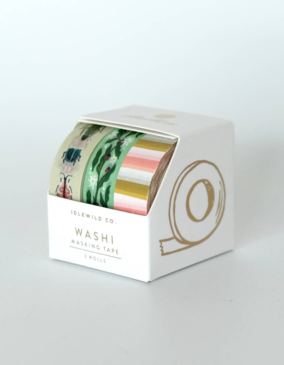 Washi Tape, Set of 3 | Entomologist Garden