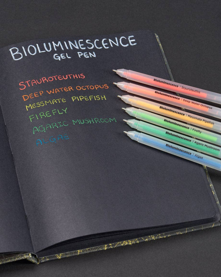 Bioluminescence Neon Gel Pens