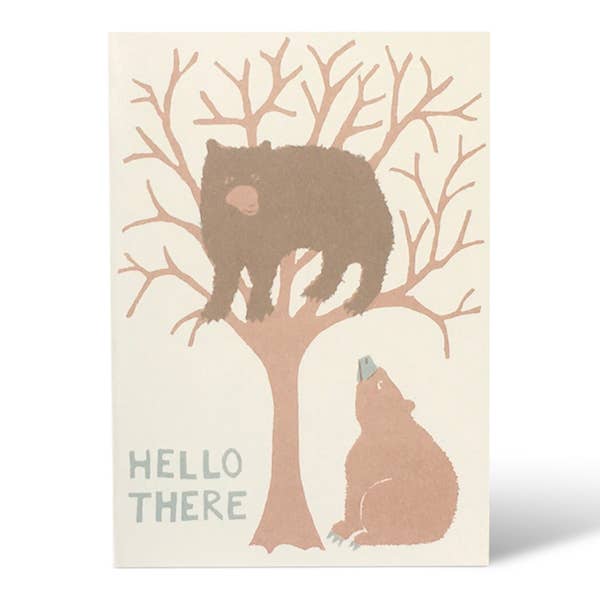 Card Hello There Bear