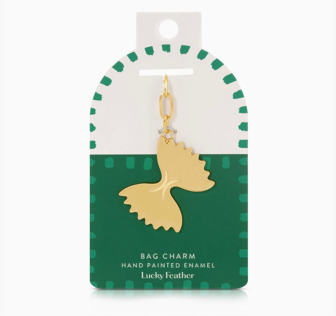Enamel Bag Charm - Pasta