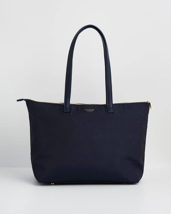 Passion Flower Navy Grab Tote