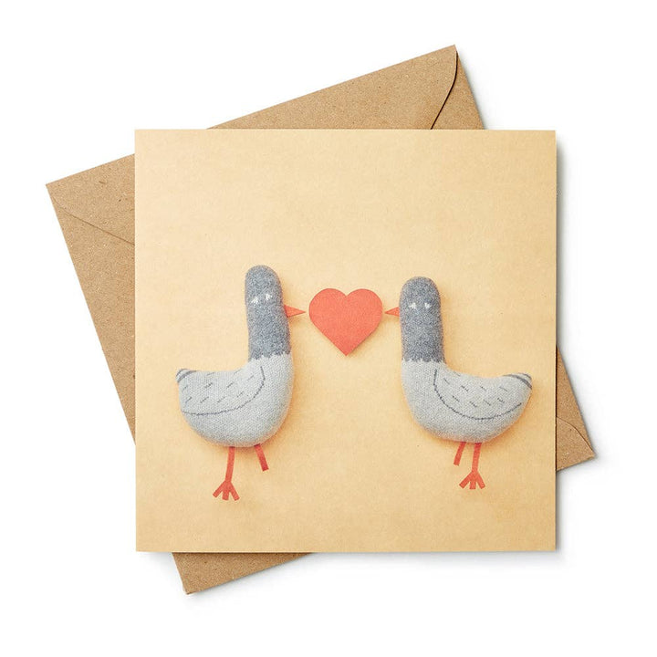 Pigeons Love Card