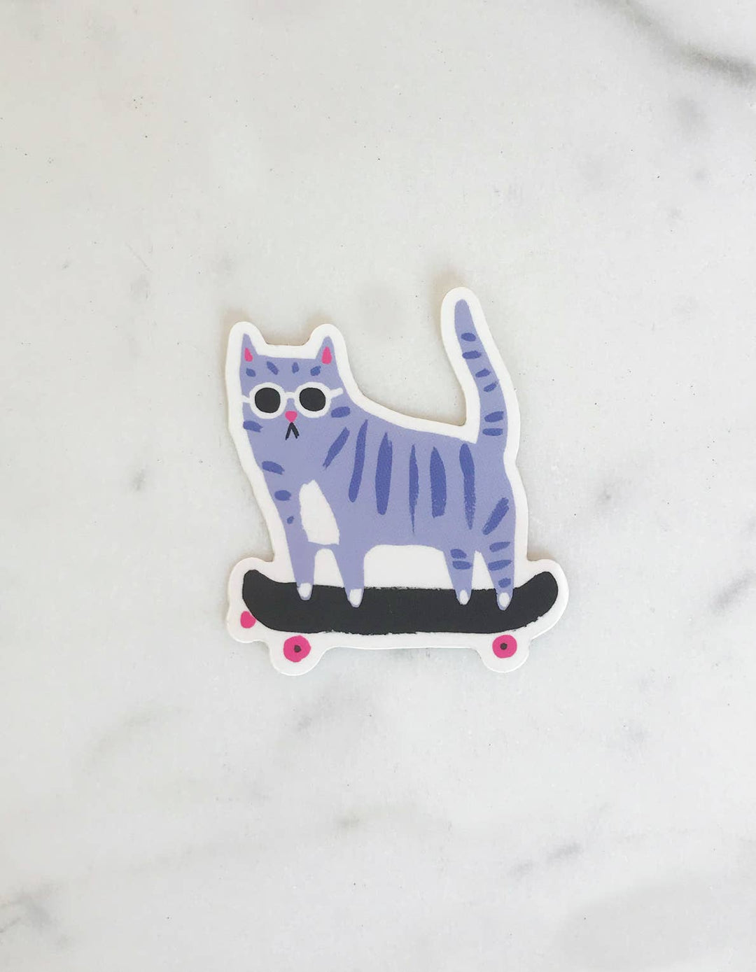 Die Cut Sticker | Skater Cat