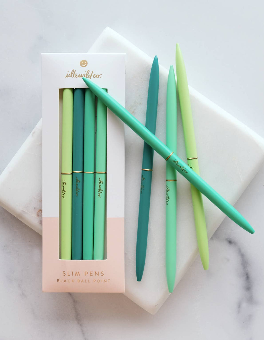 Slim Pen Set of Four | Spectrum Emerald City