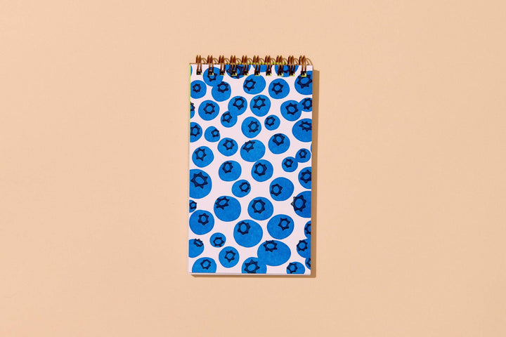Small Spiral Notebook—Blueberry