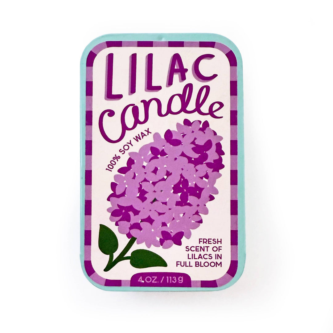 Lilac Candle