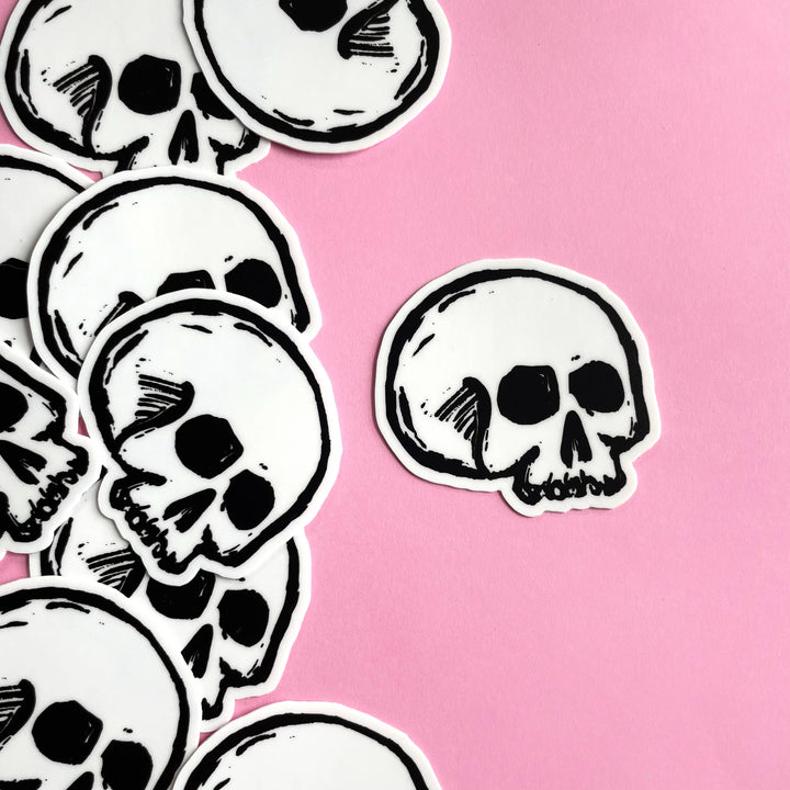 Mini Skull Sticker