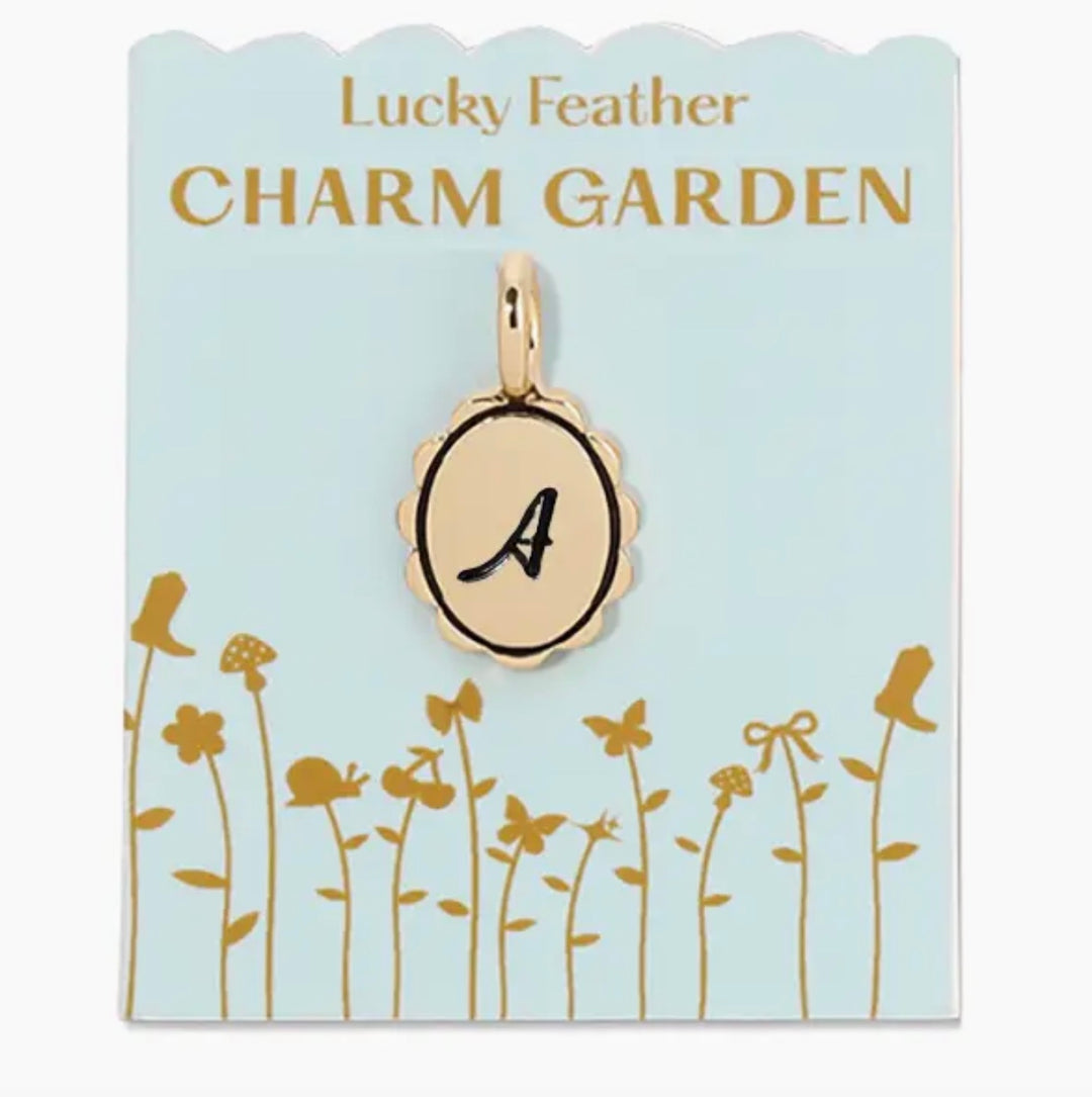 Gold Scallop A Charm