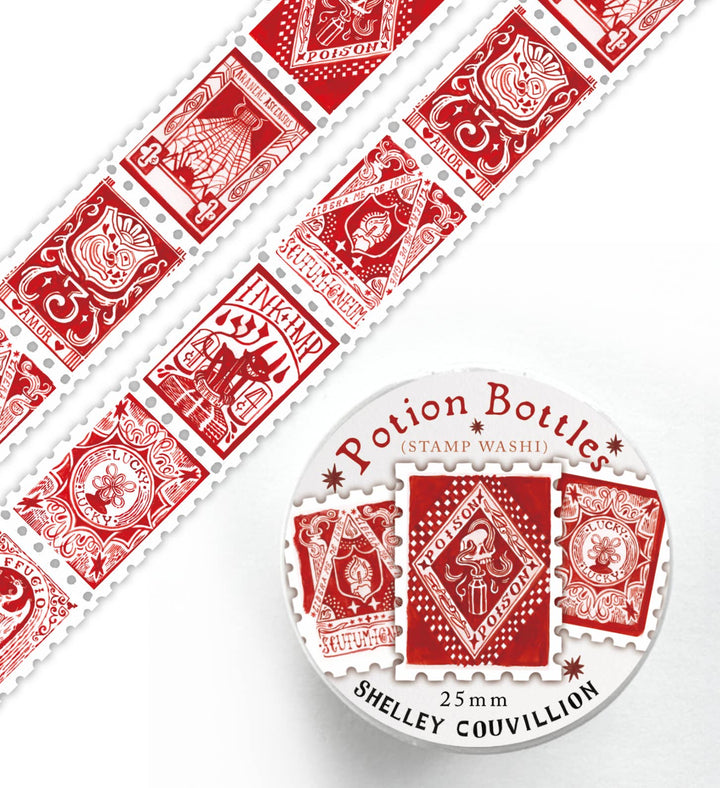 Potion Bottles Stamp Washi Tape