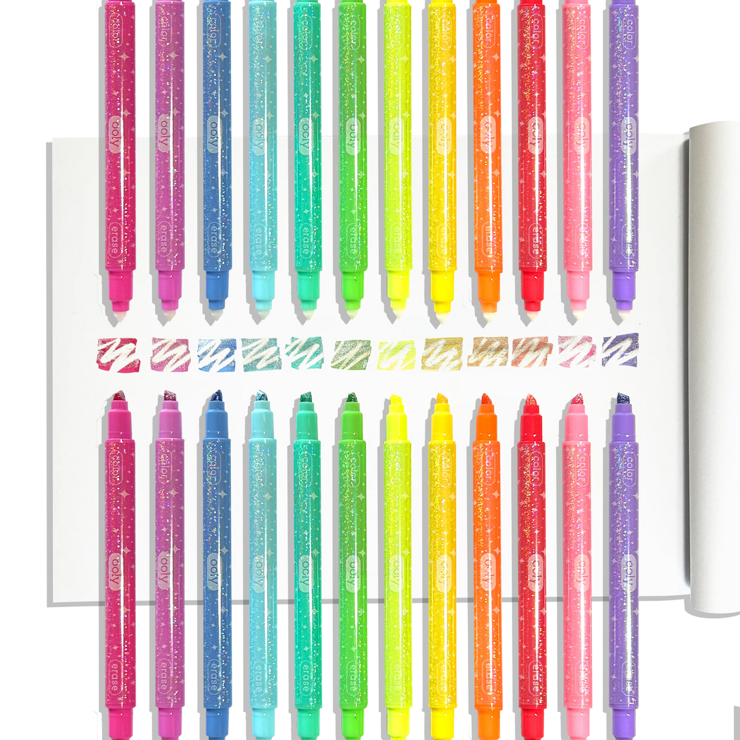 Make no Mistake!: Glittery Erasable Markers