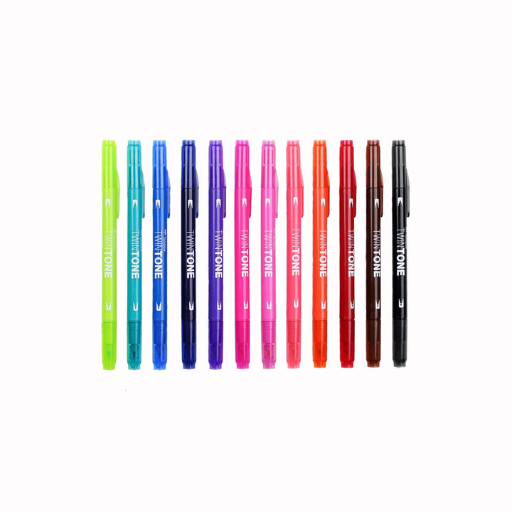 TwinTone Marker Set: Bright