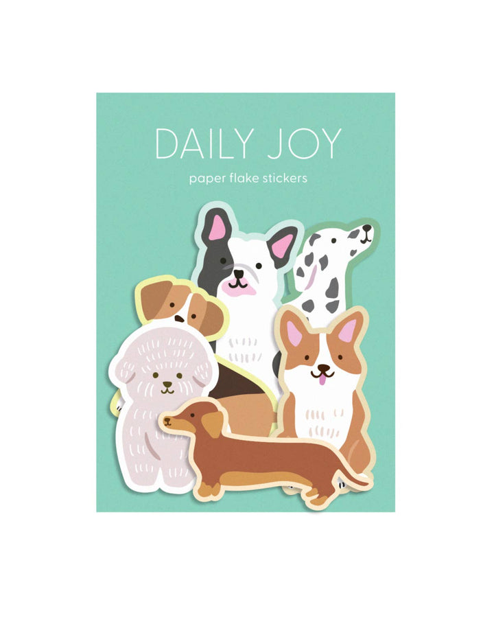 Dogs Flake Stickers