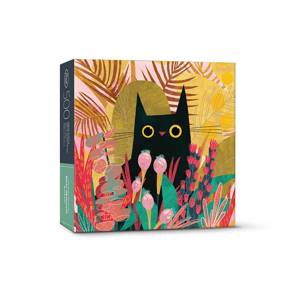 Puzzle 500 Piece - Black Cat