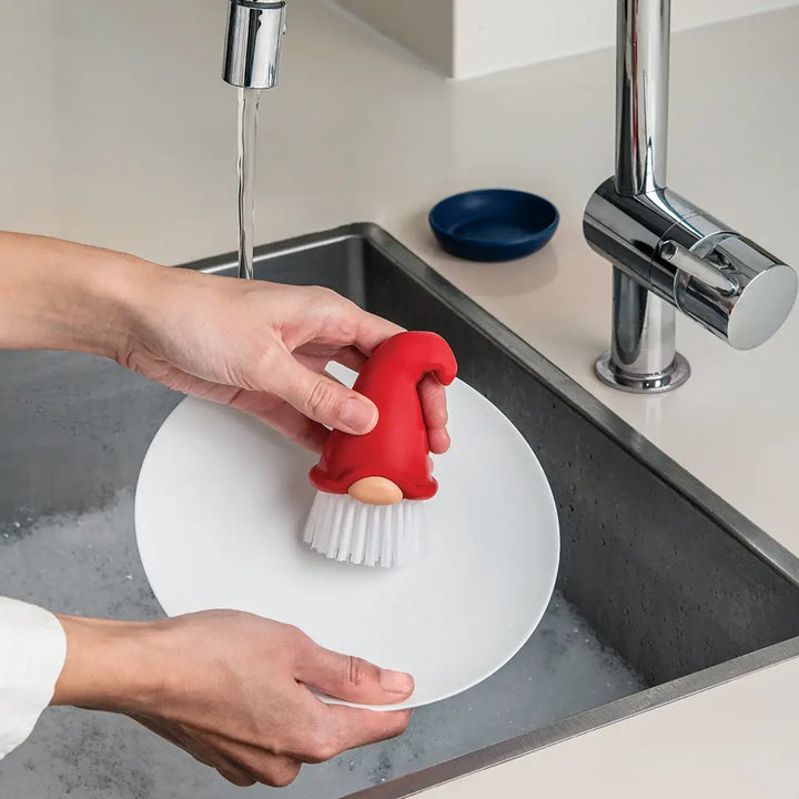 Beardy Gnome Dish Scrub Brush