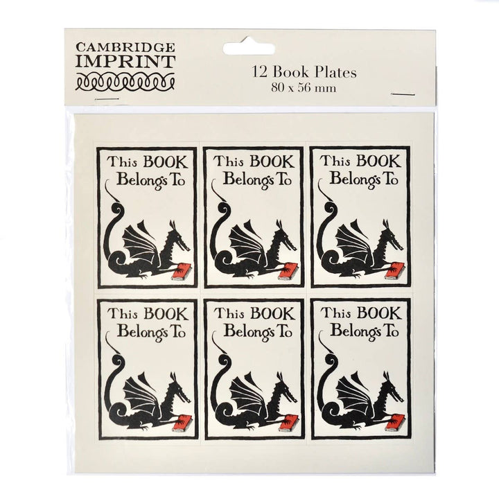 Twelve Bookplates Dragon