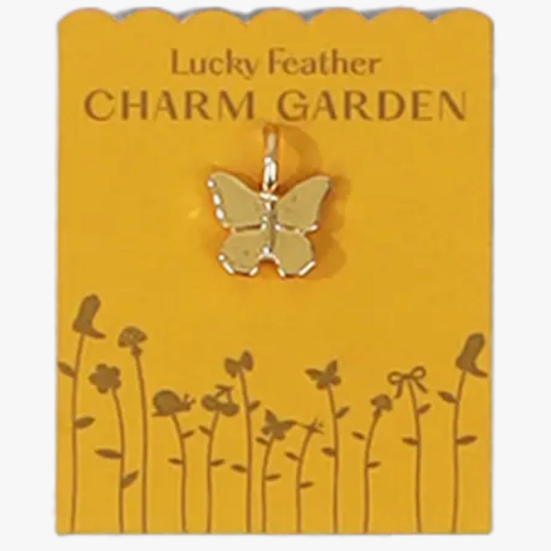 Gold Butterfly Charm