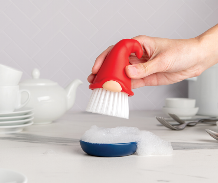 Beardy Gnome Dish Scrub Brush