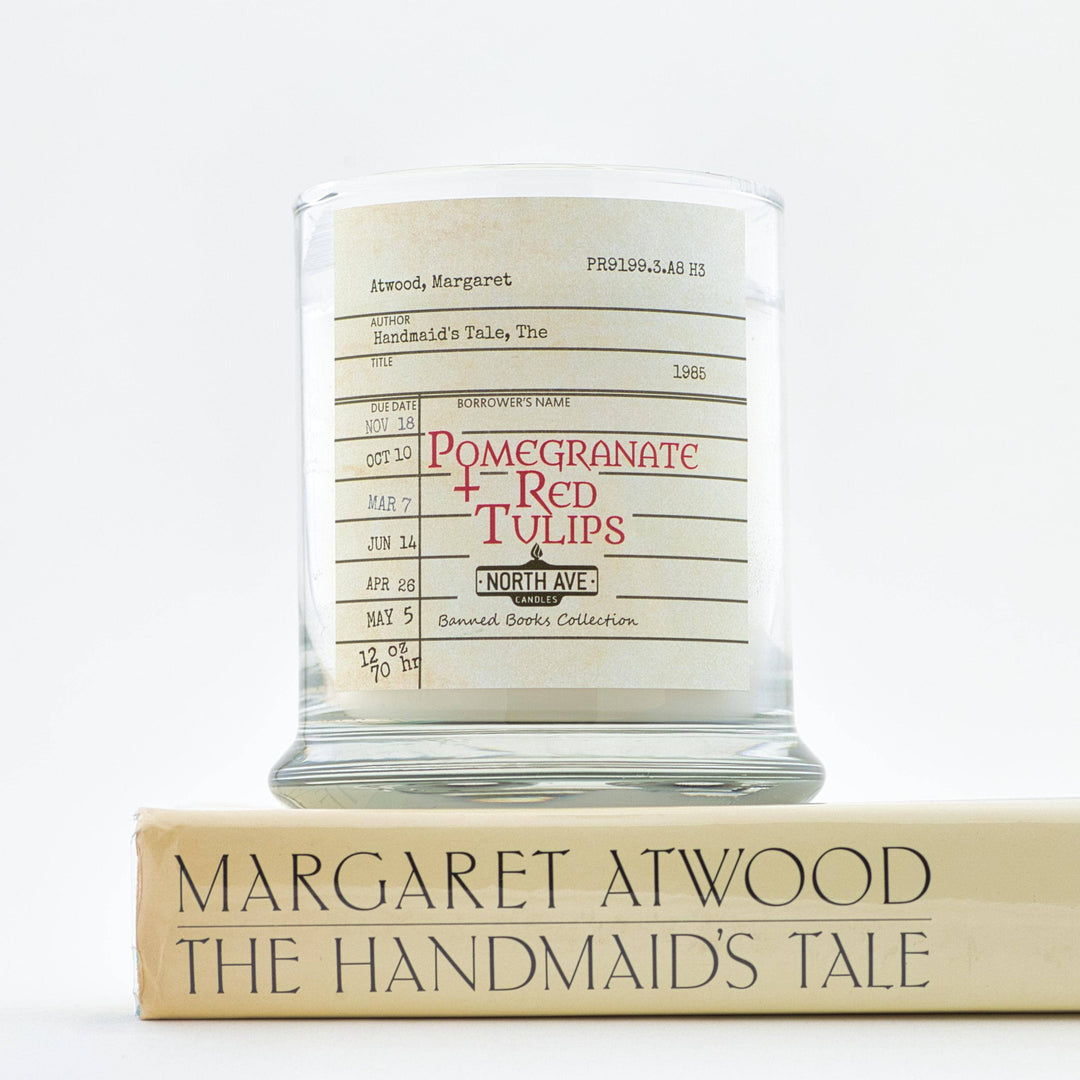 Banned Book Candle / The Handmaid’s Tale