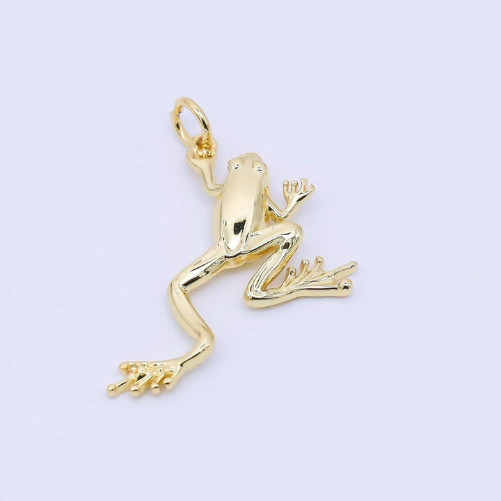 24K Gold Filled Frog Charm