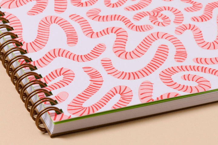Spiral Notebook—Worms