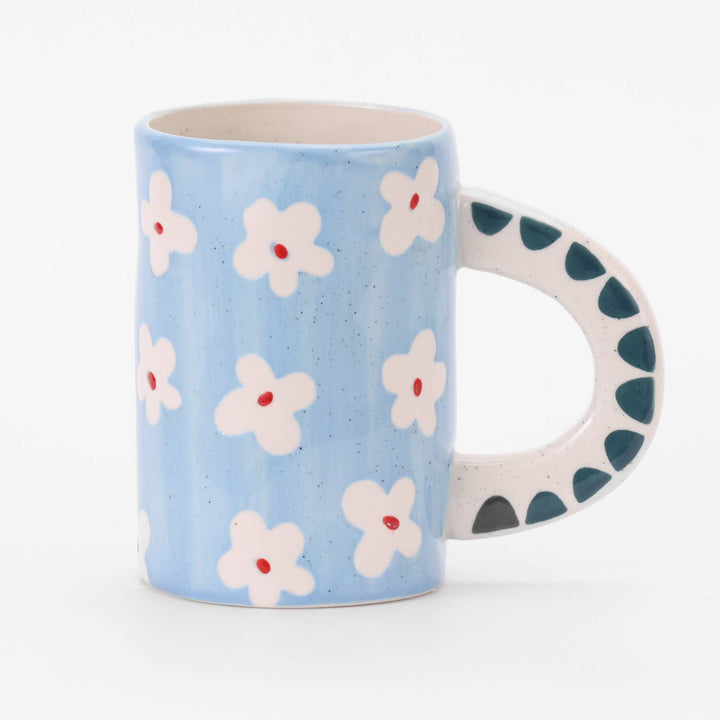 Blue Ceramic Coffee Mug