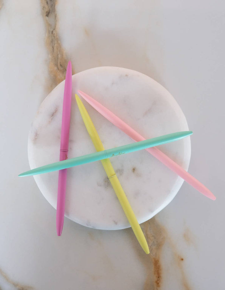 Slim Pen Set of Four | Pastel Brights