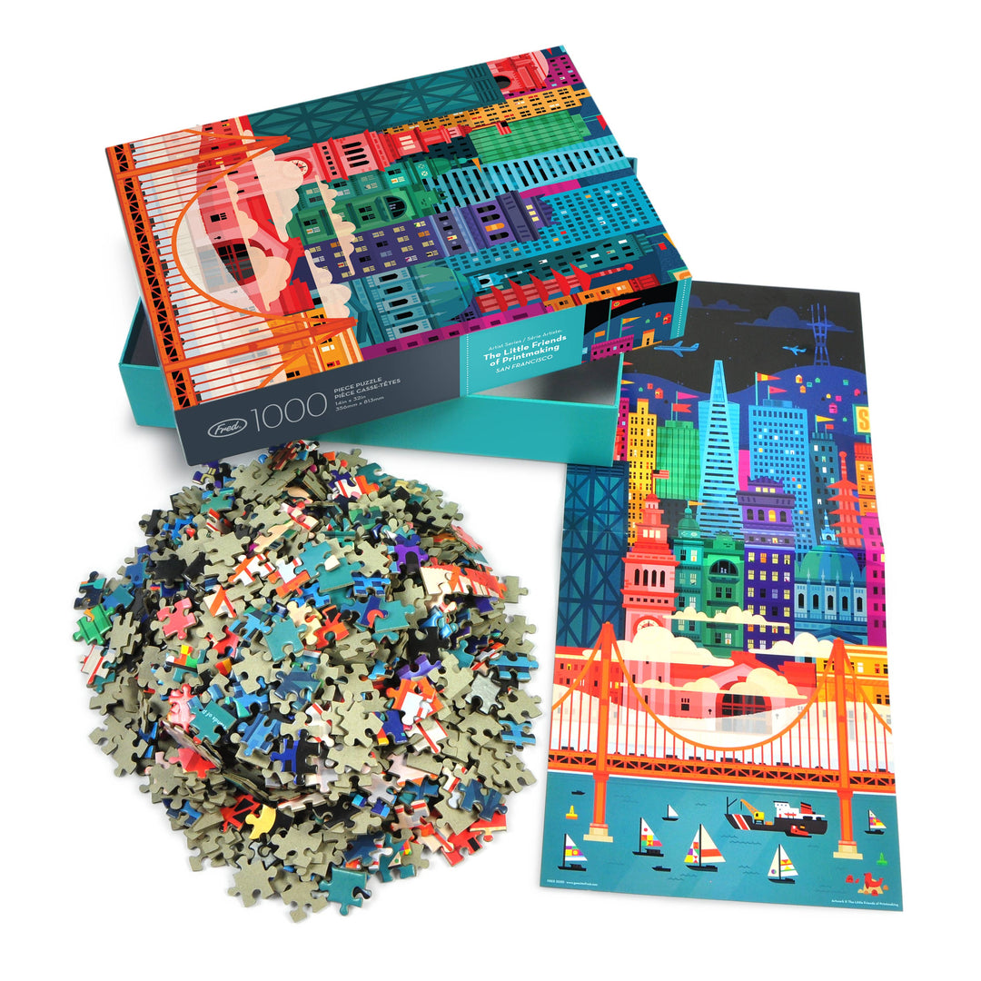 The Little Friends of Printmaking - SF Puzzle