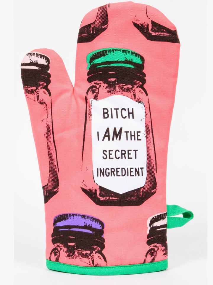 Secret Ingredient Oven Mitt