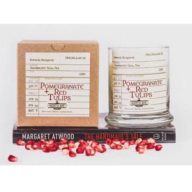 Banned Book Candle / The Handmaid’s Tale