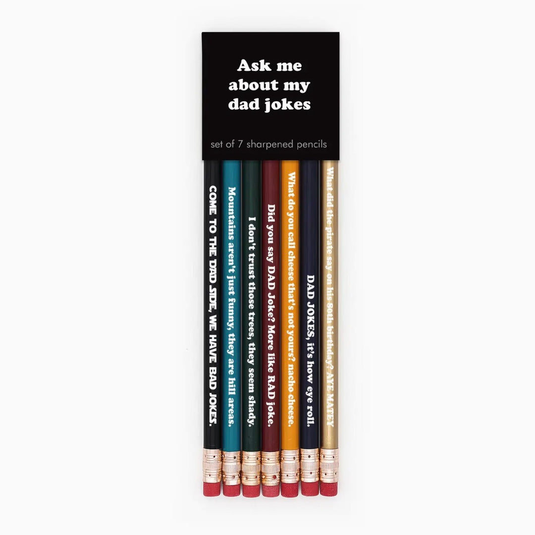 Dad Jokes Pencil Set